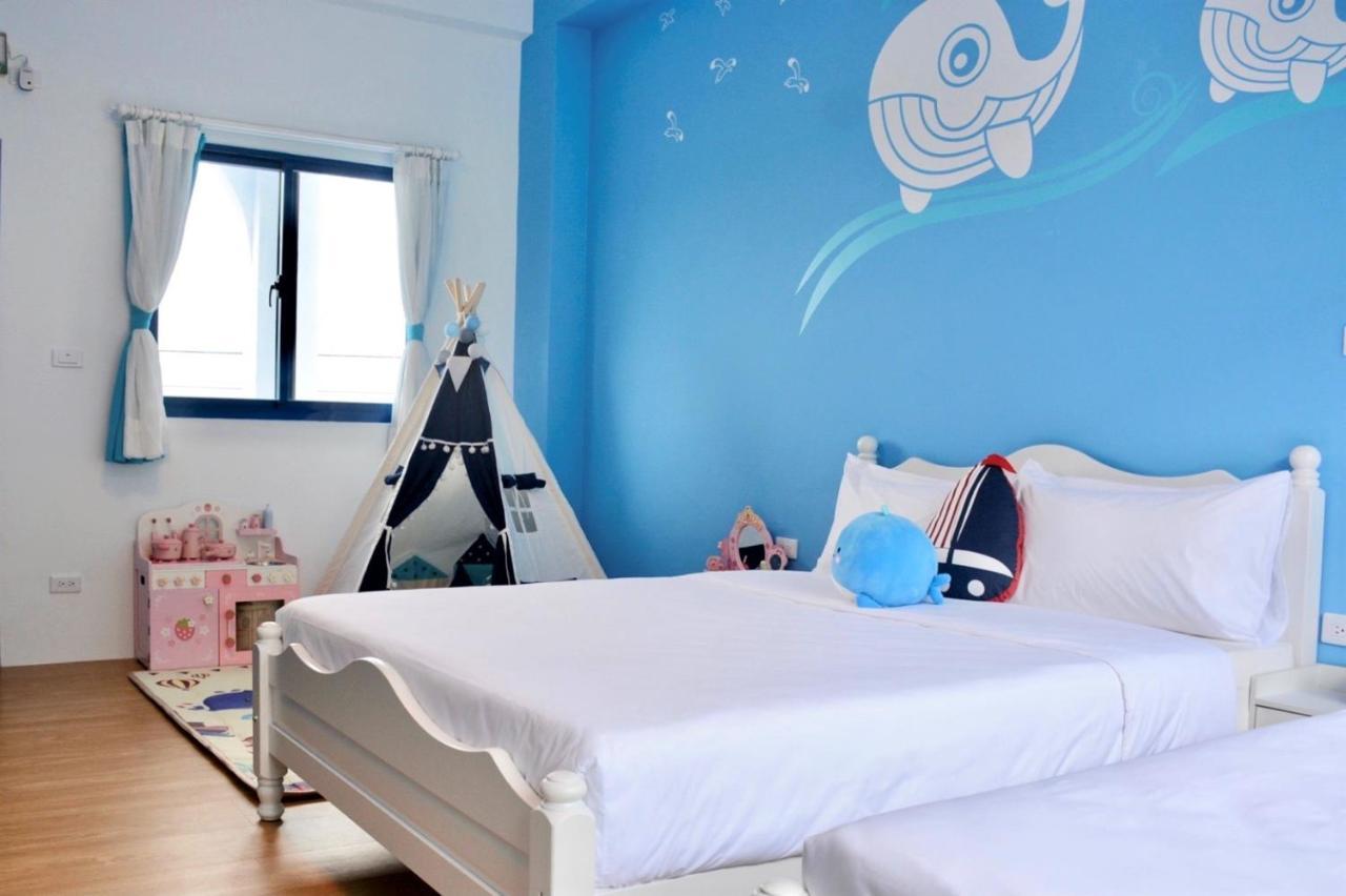 Blue And White Style Holiday B&B قوانشان المظهر الخارجي الصورة